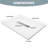  48/60"W x 32/36"D Low-profile Rectangle SMC Shower Pan Base, Multiple Sizes, Non-Slip, Drain Cover-122628116-123171833