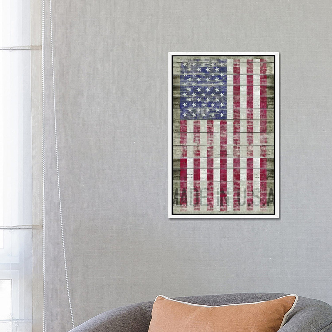 Leinwandbild American Flag II von Diego Tirigall