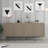 Modern Console Table, Atlas & Gold, 70.9 x 31.5 x 13.8 inches | 100% Melamine Coated Particle Board, Thickness: 0.7 inches | Elegant Geometric Design, Perfect for Entryway & Living Room Décor, Durable & Stylish-319783220