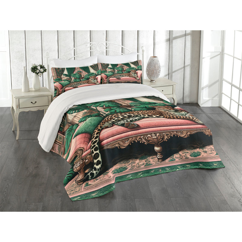 Polyester Coverlet, Queen Coverlet + 2 Standard Shams