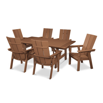 Ensemble repas 7 pièces POLYWOOD