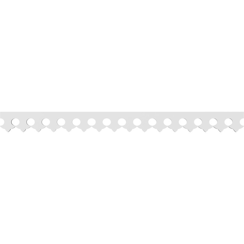 Garniture de sol en PVC de qualité architecturale H 4 po x P 5/8 po x L 48 po Columbia, H 4 po x L 48 po x P 0,63 po