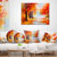 Coussin lombaire Landscape Forest