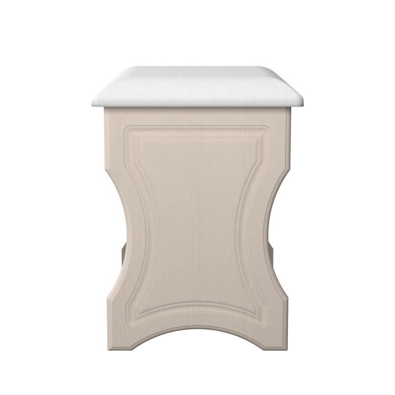 Fully Assembled Asphodèle Dressing Table Stool, Kaschmir Ash