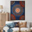 «Native Circular Dot Art Compositions», reproduction d'art sur toile-254725310-254725299