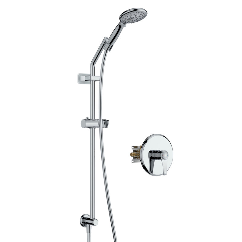 Robinet de douche, Nickel brossé