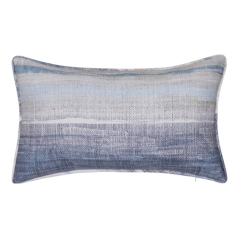 Coussin décoratif à lattes, Rectangle 12"H x 20"W