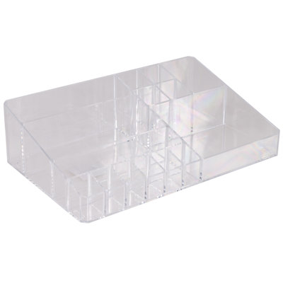 Acrylic 15 Compartment Makeup Organizer