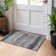 Premium Machine Washable Tweedy Gray Rug