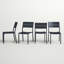 Chaise d'appoint de patio empilable Brighton