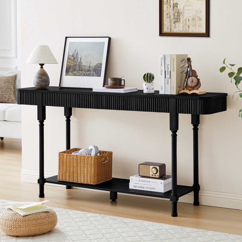 Console 62,99 po, H 31,49 po x l 62,99 po x P 15,74 po, Noir