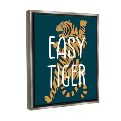"Easy Tiger Expression" par Lil 'Rue sur toile