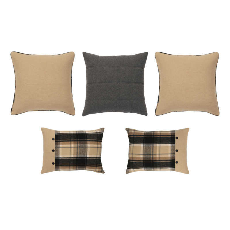Ensemble de lit trappeur Wooded River, Housse de couette grand super + 5 pièces supplém