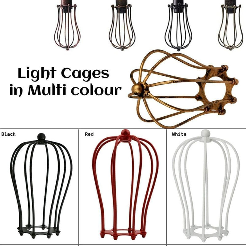 18cm H Metal Novelty Lamp Shade, White
