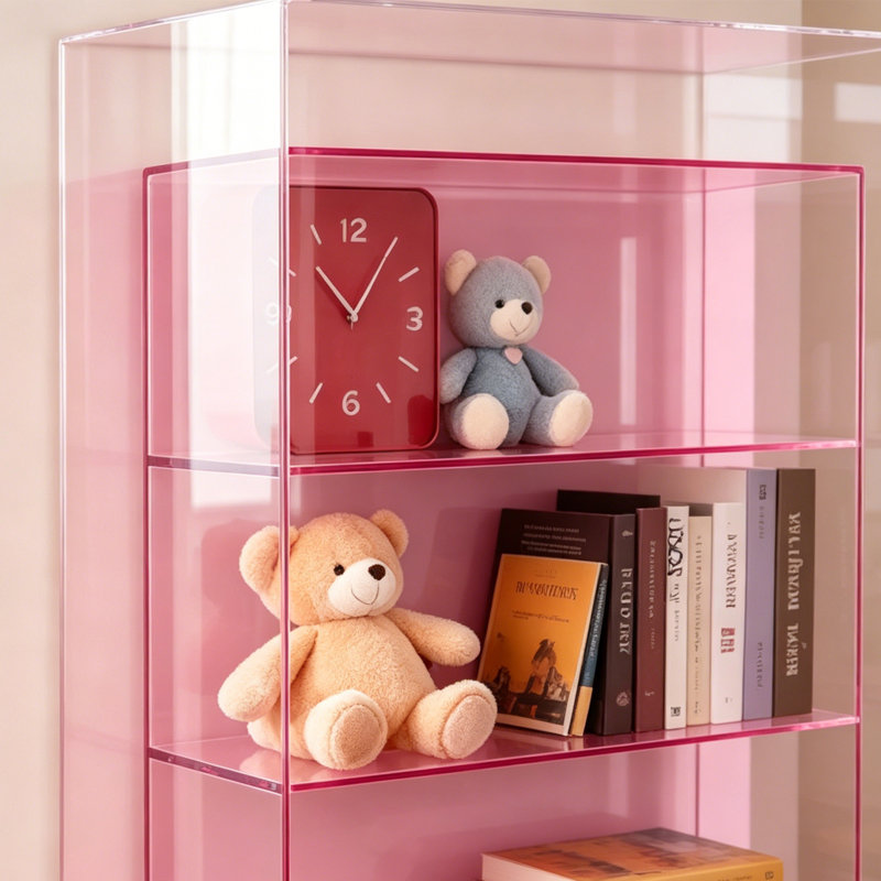 Heinen, Pink/Clear