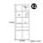 Italian Style Multi-Tier Storage Bookcase
