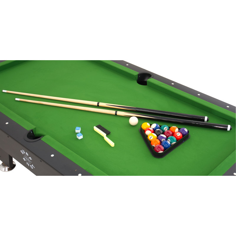 Sure Shot 6 Foot Pool Table - Green