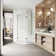 Gemini 47.625" W x 47.625" D x 76.75" H Frameless Neo-Angle Shower Enclosure with Base Included