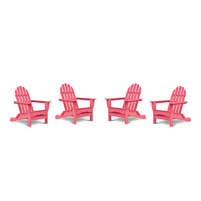 Chaise Adirondack d'extérieur en bois Hartington