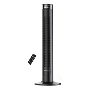 Living & Co Tower Fan with Timer & Remote 106cm