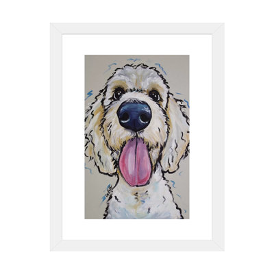 «Goldendoodle Murphy Whimsical», reproduction de photo