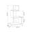 Chambers Modern 3-Tier Side Table-37809534