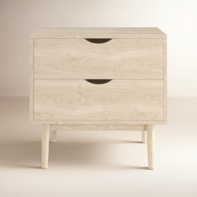 Indra Oak Nightstand