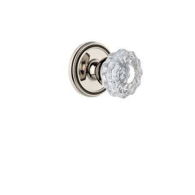 Grandeur Soleil Rosette Pasage with Versailles Crystal Door Knob