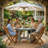 All-Weather HDPE Outdoor Dining Table