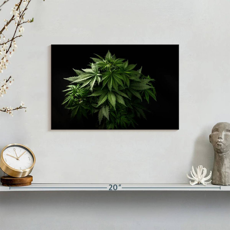 Senne Marijuana Cluster, 8" H x 12" W