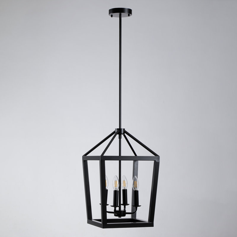Gurganus 4 - Light Lantern Pendant, Black