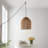 Chessington 1 - Light Brown Lantern Pendant