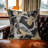 Animal Print Silk Reversible Pillow Cover