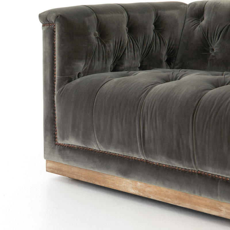 Maxx Sofa, Sapphire Birch Polyester Blend, 95"