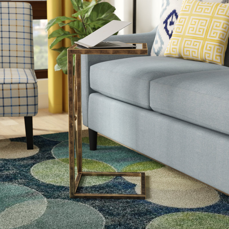 Thatcher Glass Top End Table