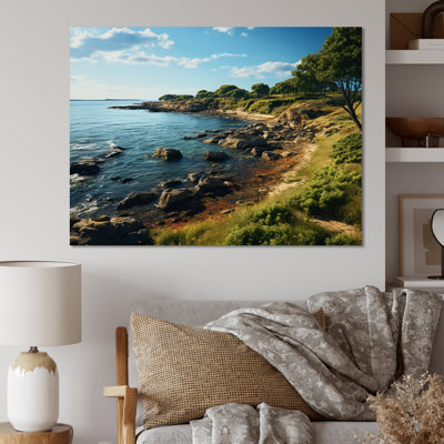 Rhode Seashore Island Landscape - impression