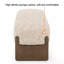 Banc en laine d'agneau massif-1164693357