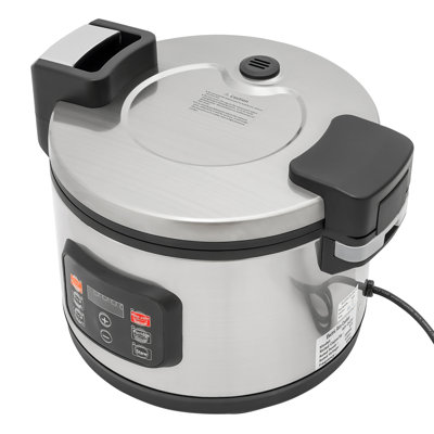 Cuiseur à riz électrique commercial en acier inoxydable 13,74 pte