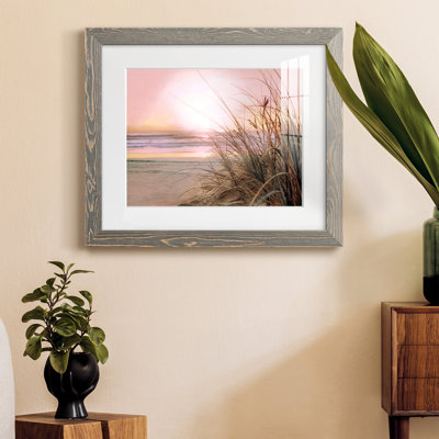 Malibu Sundown - Photographie avec cadre photo