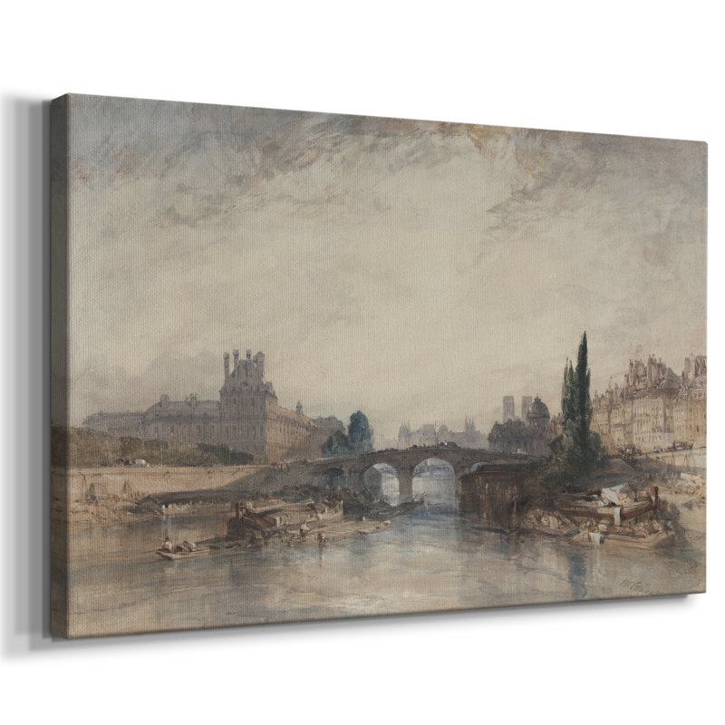 Paysages rétro-CDII - Cavas enveloppés de galerie, 12 x 18
