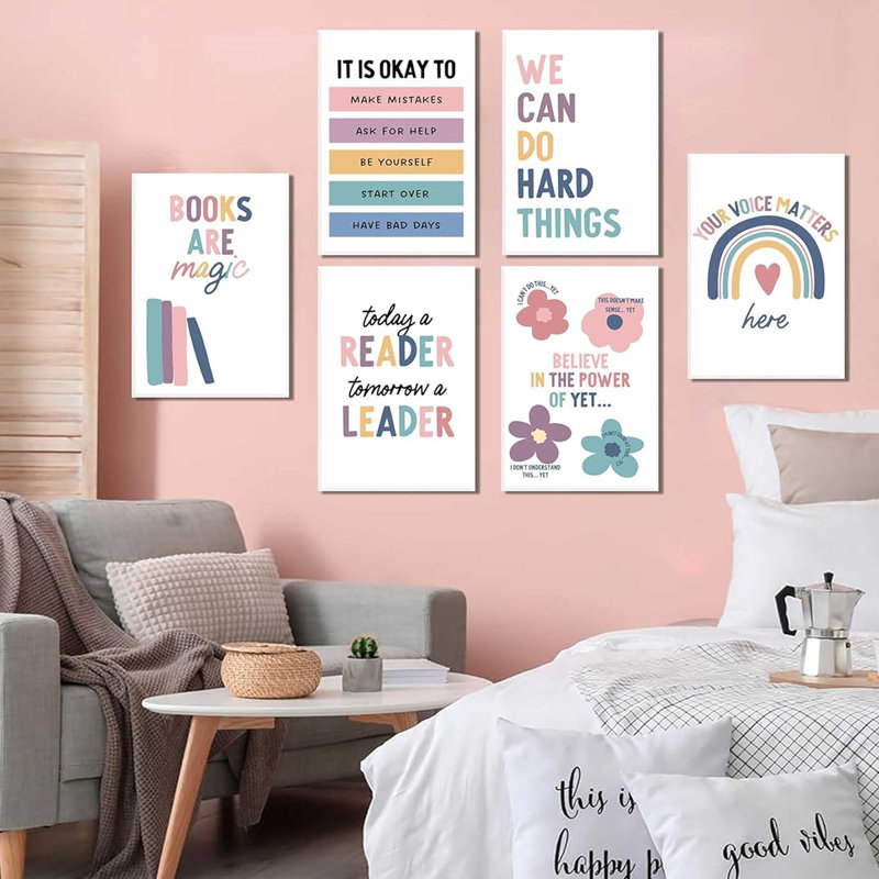 6 Piece Wrapped Canvas Print