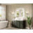 Bluetooth LED Bathroom Mirror Frontlit And Backlit, 3 Colors Temperature & Dimmable Light, Defog, Tempered Glass Vanity Mirror-841905887