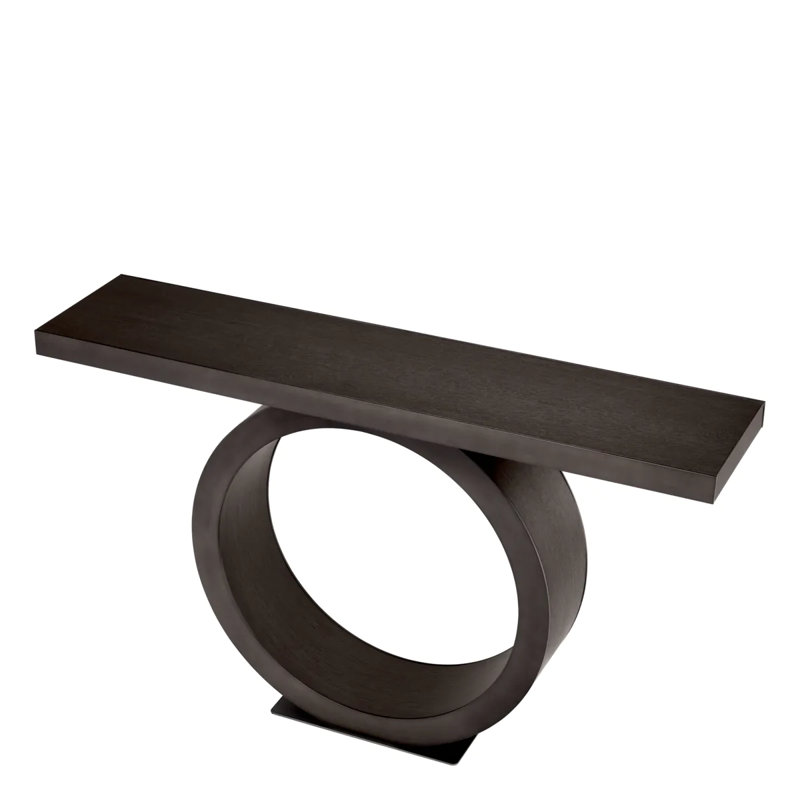 Odis 51.18'' Console Table, Brown