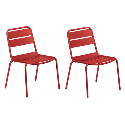 Chaise d'appoint empilable Kapri