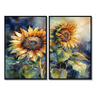 Lagrosa - Grand tournesol, reproduction d'art sur toile