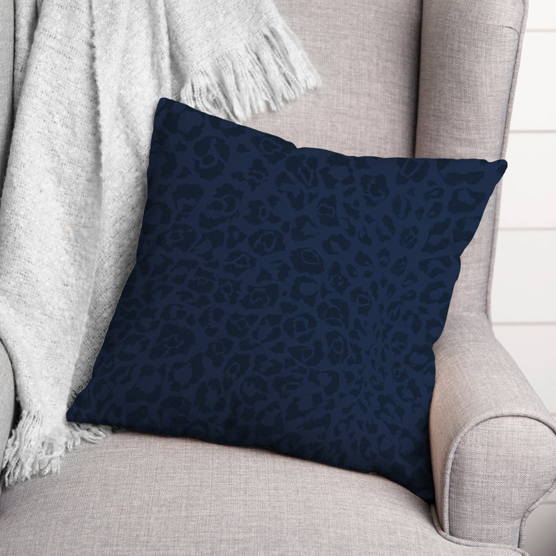  Housse de coussin d'extérieur carré, Bleu
