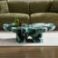 Table basse en fibre de verre texturée en faux travertin pour le salon / bureau-1581262094