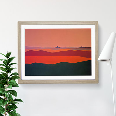 An Abstract Desert Vol.3 - Framed Print