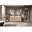 Ensemble de meuble-lavabo double 72 po avec plateau en marbre Chambery-94811317-94811308