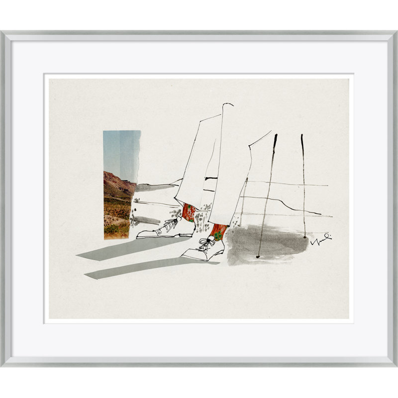 Textile Sightseeing Giclee Print by Yuki Osada, 22.5'' H x 26.5'' W x 1.75'' D